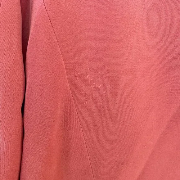 PATRICK Dusty Pink Silk Blazer + Dress Set – Women's Size 6 - Picture 11 of 14